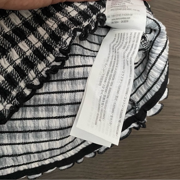 Hollister Off The Shoulder Gingham Top - Picture 4 of 4